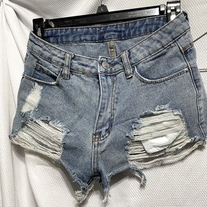 High waisted shorts